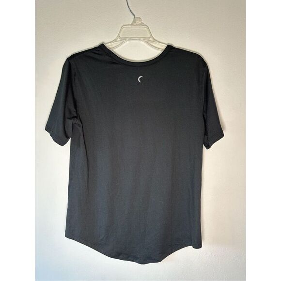 Zyia women’s short sleeve black athletic top size Medium.  #8-1532 - Picture 3 of 3